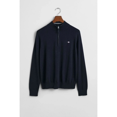 Gant Shield Cotton Half Zip modrá – Zboží Dáma