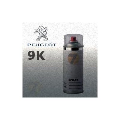 PEUGEOT 9K GRIS ALUMINIUM metalická barva Sprej 400ml