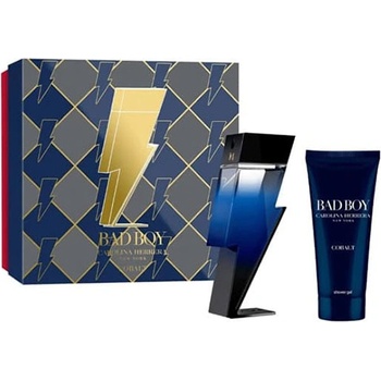 Carolina Herrera Bad Boy Cobalt Electrique подаръчен комплект с парфюмна вода 100мл за мъже 100 мл