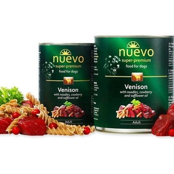 nuevo - консервирана храна за куче с еленско, 400гр