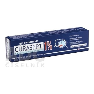 CURASEPT ADS 100 1% parodontální gel 30 ml