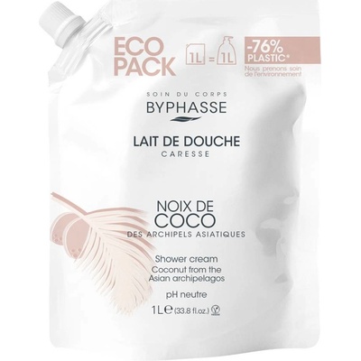 Byphasse Sprchový krém kokosový olej 1000 ml Eco