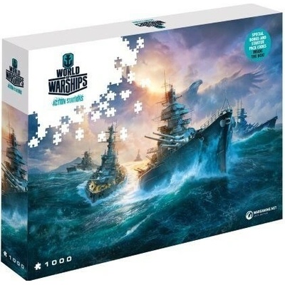 Merlin Publishing World of Warships Německé válečné lodě 1000 dielov