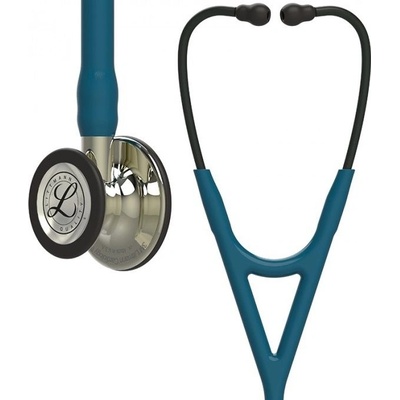 LITTMANN 3M Cardiology IV 6190, Champagne-Finish, kardiologický stetoskop, karibská modrá
