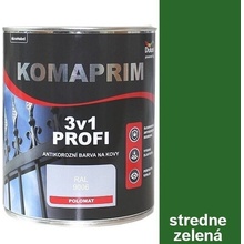 Dulux Komaprim 3v1 PROFI stredne zelená 0,75L