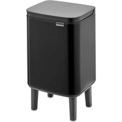 Brabantia Кош за смет Brabantia Bo Small Hi 4L, Matt Black (1006641)