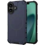 Gigapack iPhone 17 GIGAPACK Defender пластмасов калъф за телефон, удароустойчив, MagSafe, ТЪМНОСИНЬО GP-191634 (GP-191634)