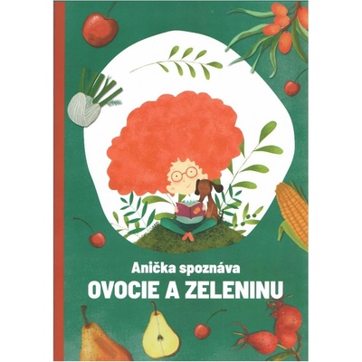 Anička spoznáva Ovocie a zeleninu omaľovánka