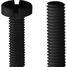 MPJet 1331 Polyamidový šroub M6x40 Černý 10 ks