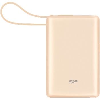 Silicon Power Външна батерия Silicon Power CP10, 10000mAh, 3 USB изхода, LED Display, Power Delivery - SP10KMAPBKCP101C (SP10KMAPBKCP101C)