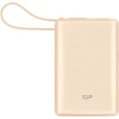 Silicon Power Външна батерия Silicon Power CP10, 10000mAh, 3 USB изхода, LED Display, Power Delivery - SP10KMAPBKCP101C (SP10KMAPBKCP101C)