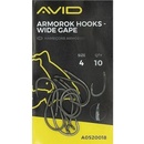 Avid Carp Armorok Hooks Wide Gape Barbless vel.6 10 ks