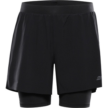 ALPINE PRO Мъжки спортни шорти с cool dry ALPINE PRO GAJER black ALPINE PRO | Cheren | МЪЖЕ | XL