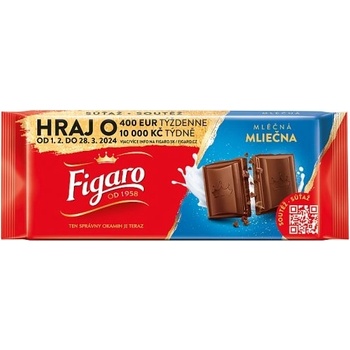 Figaro čokoláda mliečna 80 g