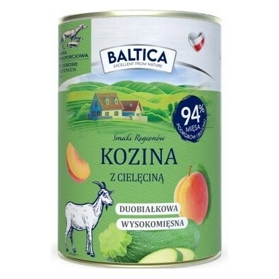 Baltica Smaki regionów Goat with veal 400 g