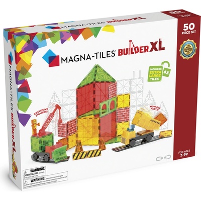 Magna-Tiles Magnetická stavebnica Builder XL Trucks 50 ks