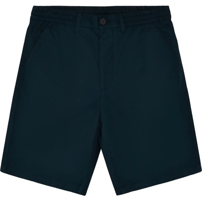 KnowledgeCotton Apparel Мъжки къси панталони Knowledgecotton apparel Fig Loose Poplin Elastic Waist String Shorts - Total Eclipse - размер XL (012-4428-0213)