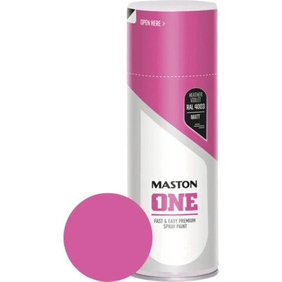 Maston one lak v spreji Matt RAL4003 400 ml erica fialový