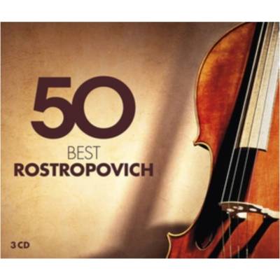 Warner Various: 50 Best Rostropovich - 3CD (050625)