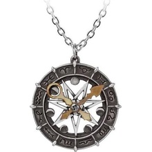 Alchemy Gothic astro-lunární kompas P935