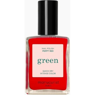 Manucurist Green Lak na nechty Poppy red 15 ml