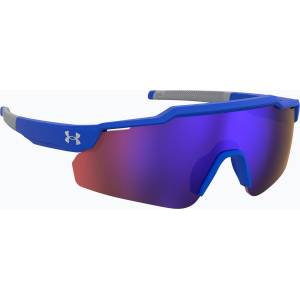 Under Armour Детски слънчеви очила Under Armour Levelup Jr S3 матово синьо сиво/инфрачервено