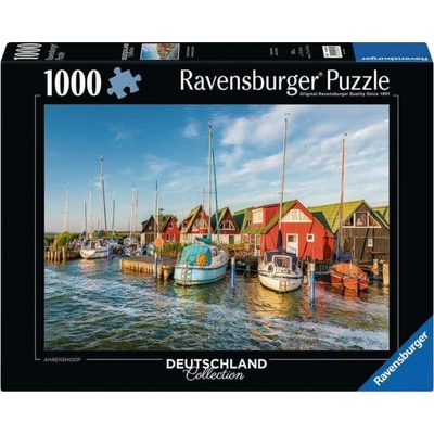 Ravensburger Пъзел Ravensburger от 1000 части - Романтичното пристанище на Аренсхоп (12000584)