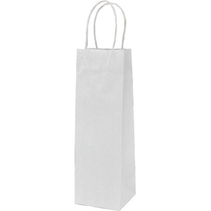 EUROCOM Подаръчна торбичка Eco Bottle, 10x36x10cm, бяла (25405-А-БЯЛ)