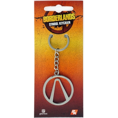 Prívesok na kľúče Borderlands kovová Symbol