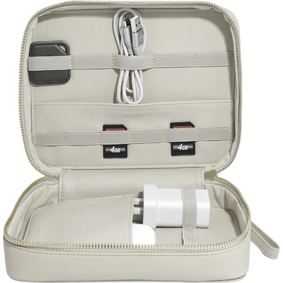 Stackers Калъф за зарядни и слушалки Stackers светлобежов (75629)