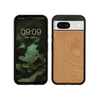 kwmobile Drevené Google Pixel 8a světle hnědá