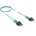 COMMSCOPE Lc-lc дуплексна пач корда, мултимод om4, 1.6 мм. , аква, commscope (2.0 м) (ffxlclc42-mxm002)