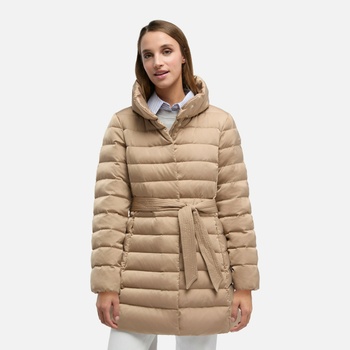 GEOX Бежово дамско пухено яке Geox Bettanie Geox | Bezhov | ЖЕНИ | 42