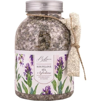 Bohemia Gifts & Cosmetics Kupelová sol šalvia 1200 g