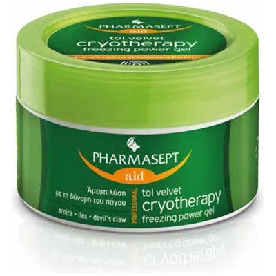PHARMASEPT Аналгетичен гел с билкови екстракти 250 мл или 1 л, Pharmasept Cryotherapy Freezing Power Gel 250ml