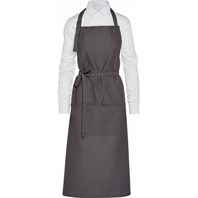 SG Accessories Bistro Ex JASSZ Bistro Dlouhá pracovní zástěra z plně recyklovaných materiálů délka 110cm Šedá