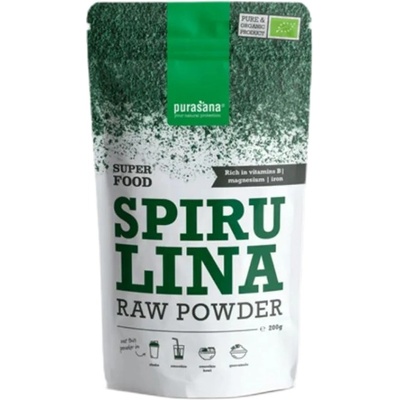 Purasana Spirulina Raw Powder [200 грама]