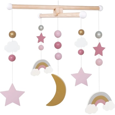 JaBaDaBaDo Jabadabado: Дървена висяща играчка - Дъга (JB-T269)