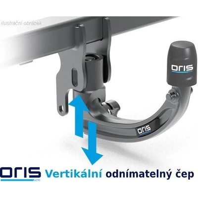 Tažné zařízení VW Touran 03-15, vertikal F4B