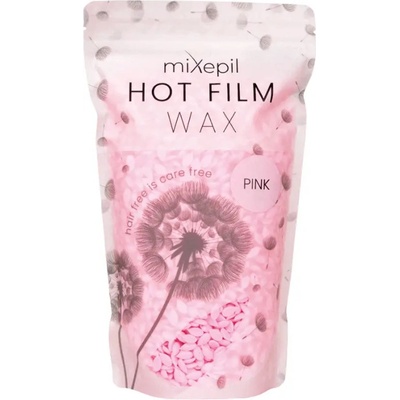 Mixepil FilmWax zrnka voku PINK SELFIE wax depilační vosk na obličej 750 g