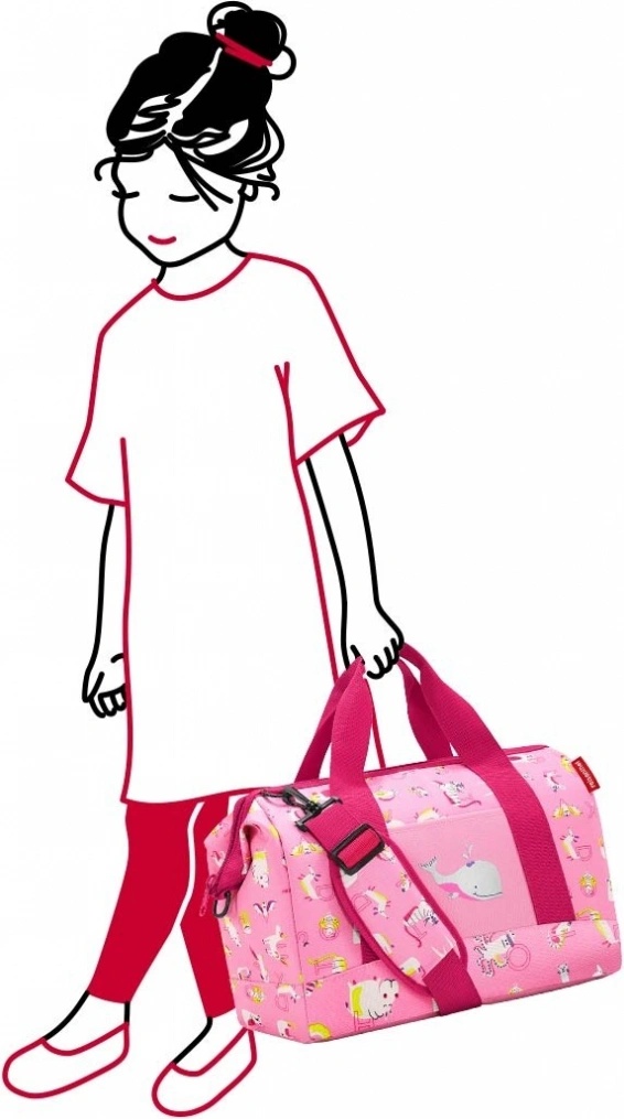 Sac Reisenthel Allrounder M Kids – Sac De Sport Rose ABC Friends – 18L
