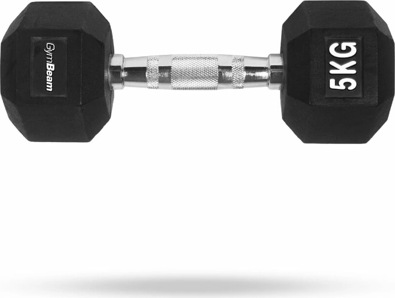 GymBeam Jednoručka Hexagonal 5 kg