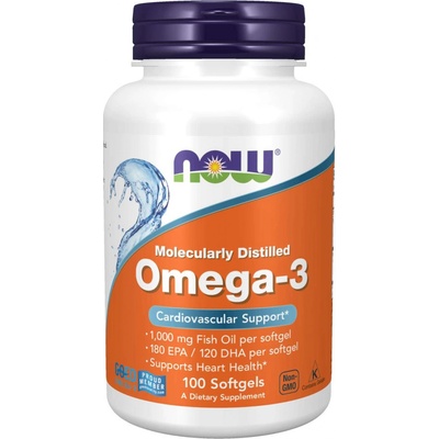 Now Foods Omega-3 100 kapsúl