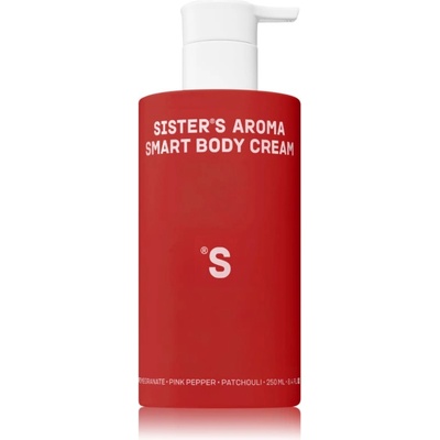 Sister's Aroma Smart Body Cream Pomegranate крем за тяло с хидратиращ ефект 250ml