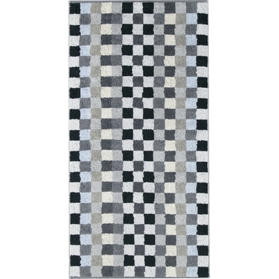 Cawö ručník Unique Karo 942 antracitová 30 x 50 cm
