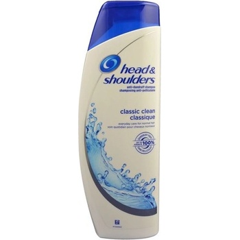 Head & Shoulders Classic Clean šampón proti lupinám na normálne vlasy čistý a šetrný k pokožke 400 ml