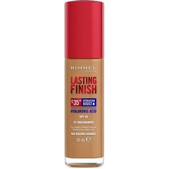 Rimmel Lasting Finish 35H Hydration Boost hydratační make-up SPF20 403 Golden Caramel 30 ml