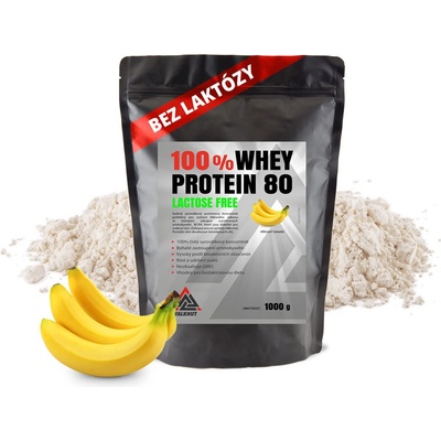 VALKNUT Proteín 100% Whey 80 bez laktózy 1000 g