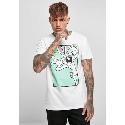 Urban Classics Looney Tunes Bugs Bunny Funny Face Tee white