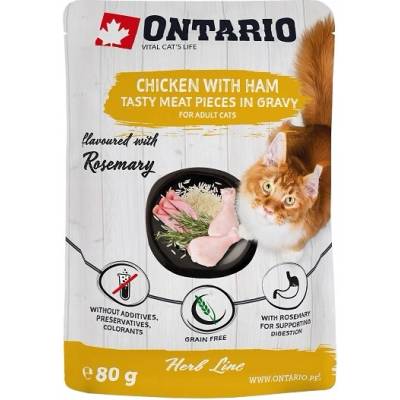 Ontario mokré krmivo mix chutí 0,085 kg